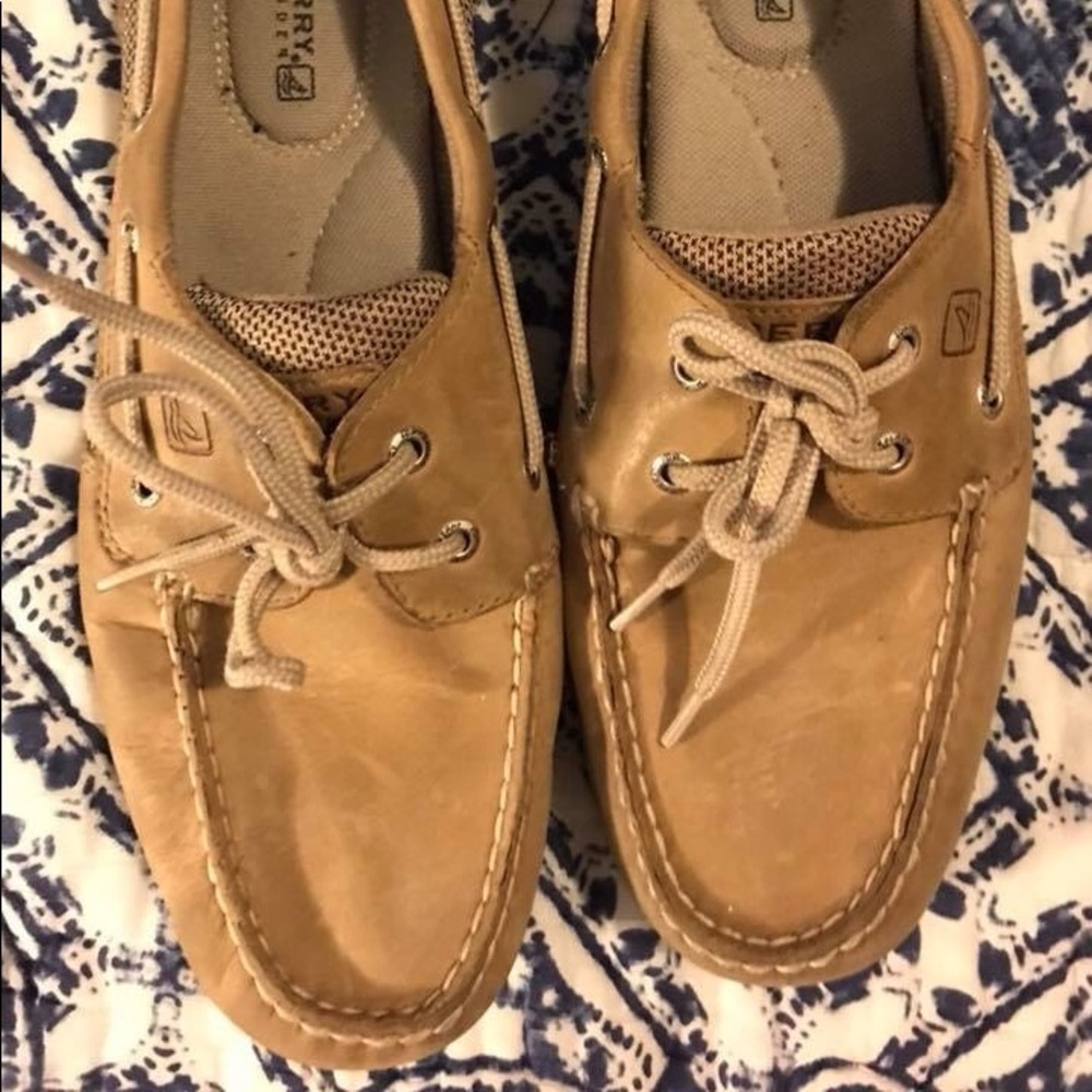 Women’s Sperry Topsider Tan size 9.5